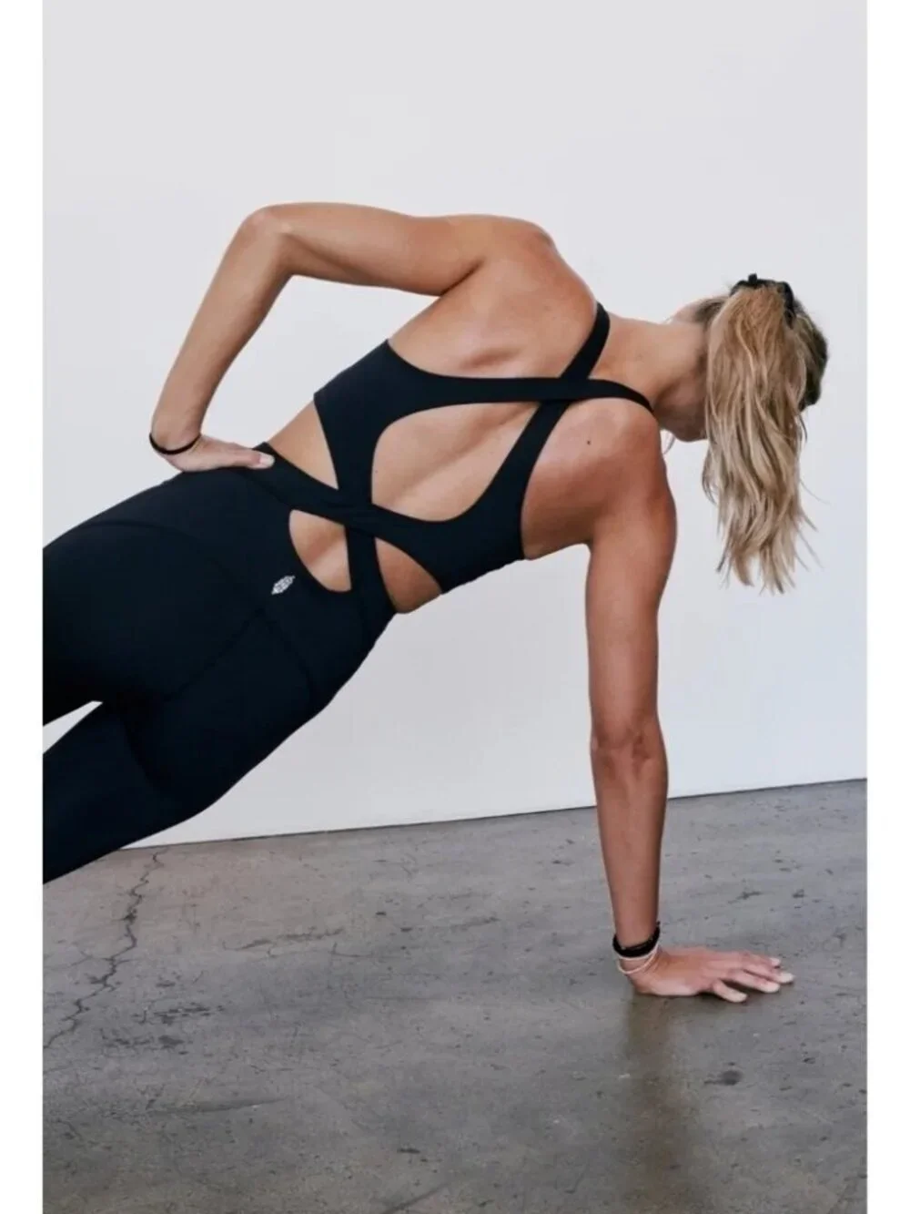 NEW Free People | Back it Up Onesie In Black